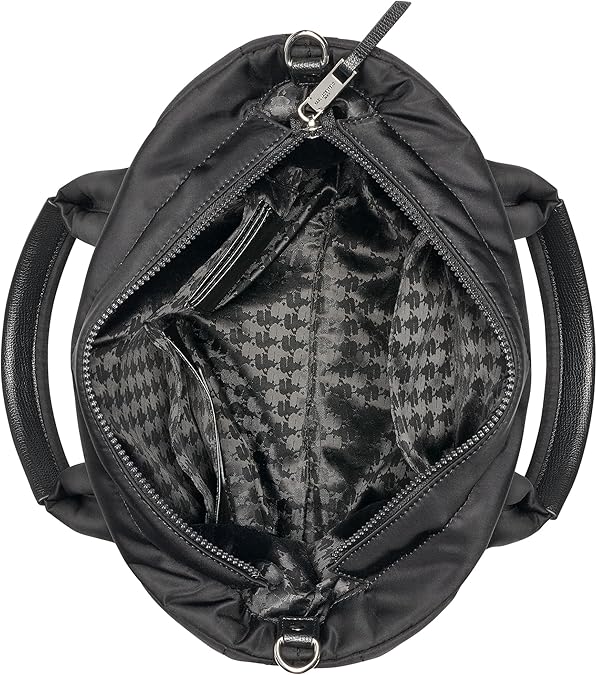Karl Lagerfeld Paris – Bolsa Tote Acolchada Choupette Negra