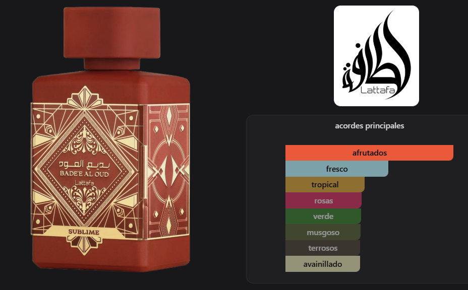Lattafa Bade'e Al Oud Sublime – Eau de Parfum | Tin Grace Shop