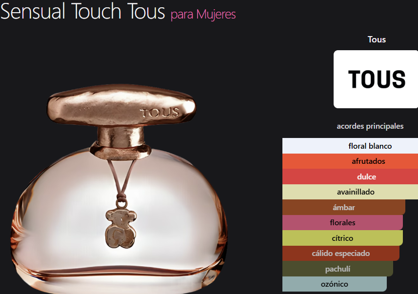 Tous Sensual Touch | 100 Ml EDT