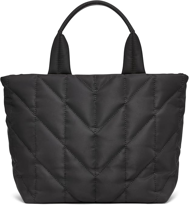 Karl Lagerfeld Paris – Bolsa Tote Acolchada Choupette Negra