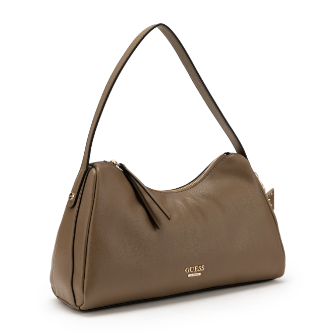 Bolso de Hombro GUESS – Piel Suave Cocoa