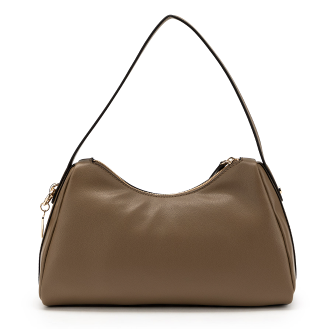 Bolso de Hombro GUESS – Piel Suave Cocoa