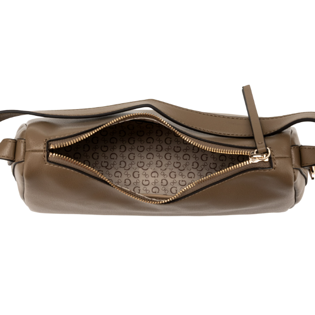 Bolso de Hombro GUESS – Piel Suave Cocoa