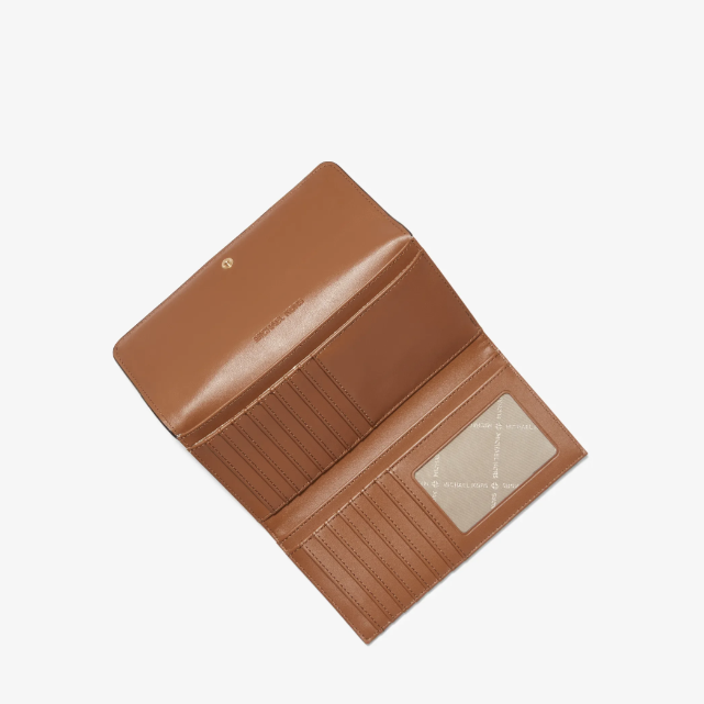 Cartera Michael Kors Jet Set Travel Wallet – Monograma Vanilla