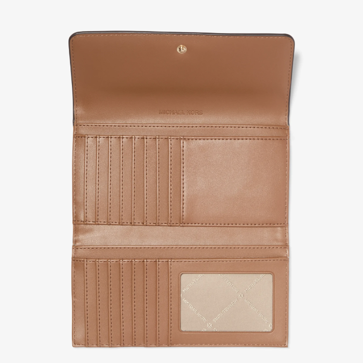 Cartera Michael Kors Jet Set Travel Wallet – Monograma Café