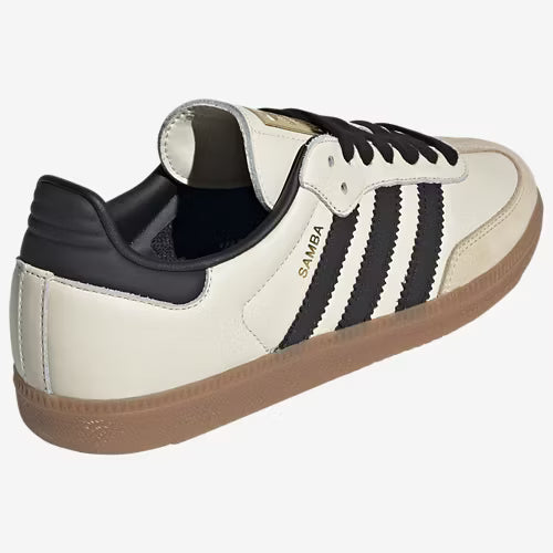 Adidas Samba OG — Cream/Black/Gum