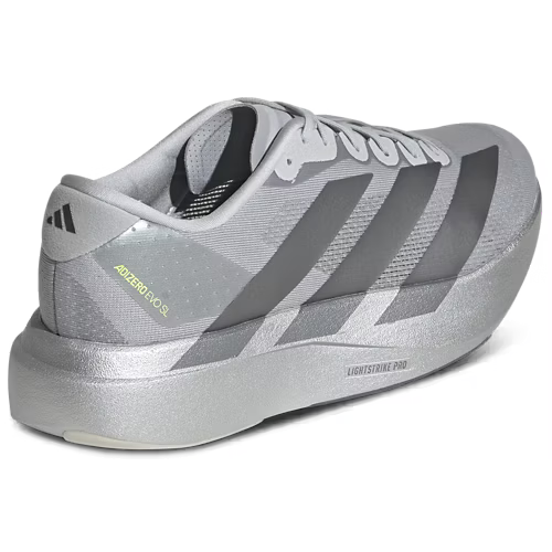 Adidas Adizero Evo SL – Tenis de Carrera | Gris Plata