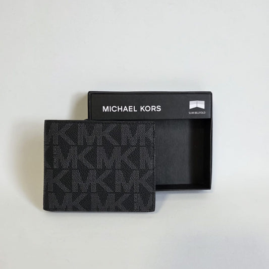 Cartera Slim Billfold MK Monogram