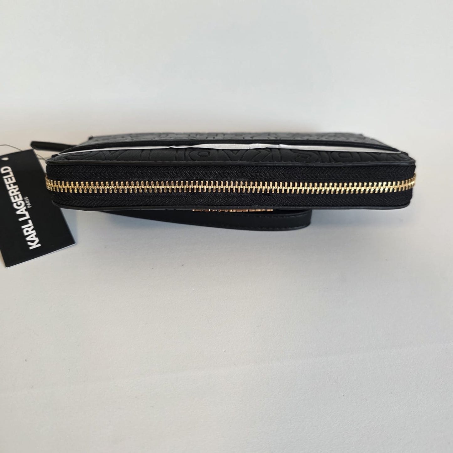 Cartera Karl Lagerfeld Paris – Monograma con Ikonik Karl & Choupette