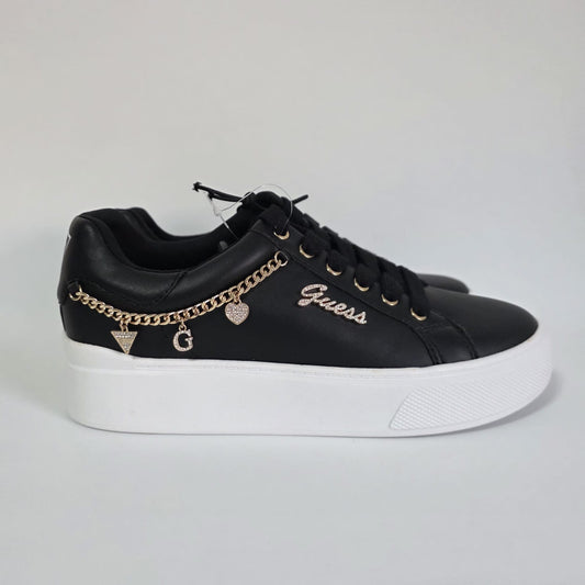 Tenis Guess Sneakers – Black Chain Charm