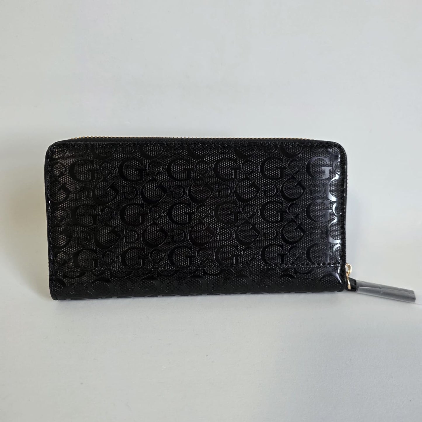Cartera Guess – Negro Monograma (negro satinado)