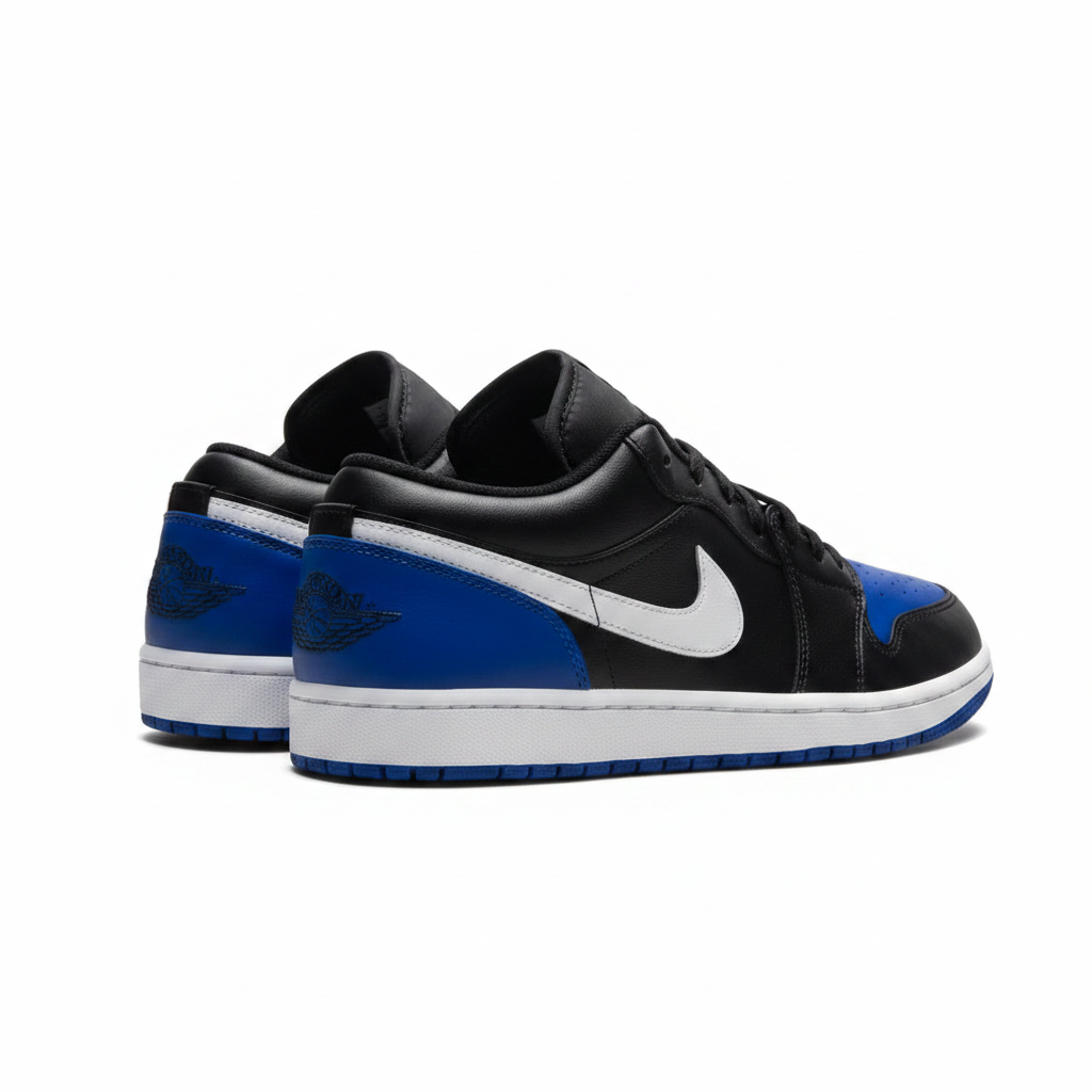 Air Jordan 1 Low Royal Blue — Vista trasera — Talla 10 US / 8 MX